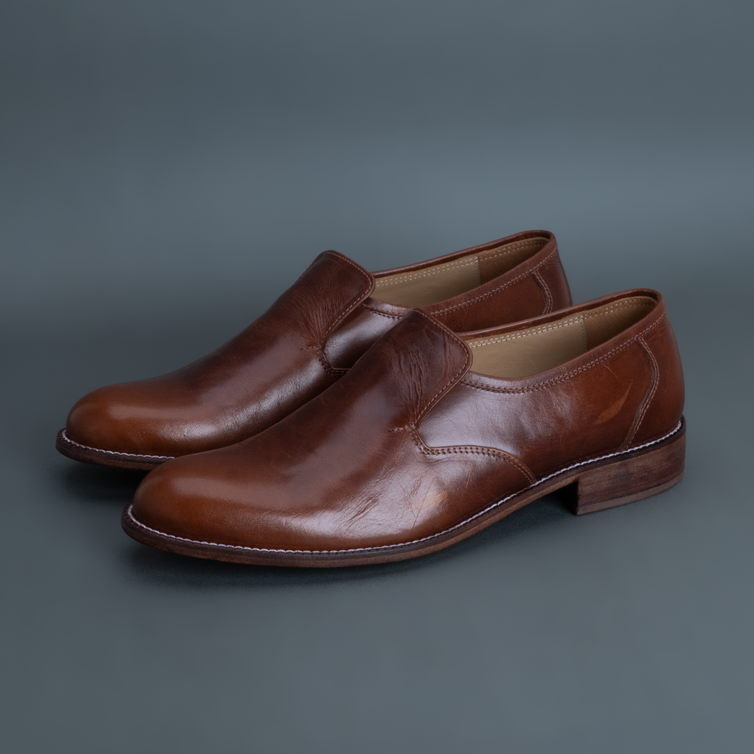 Cub Slip-on Loafer – Dark Tan
