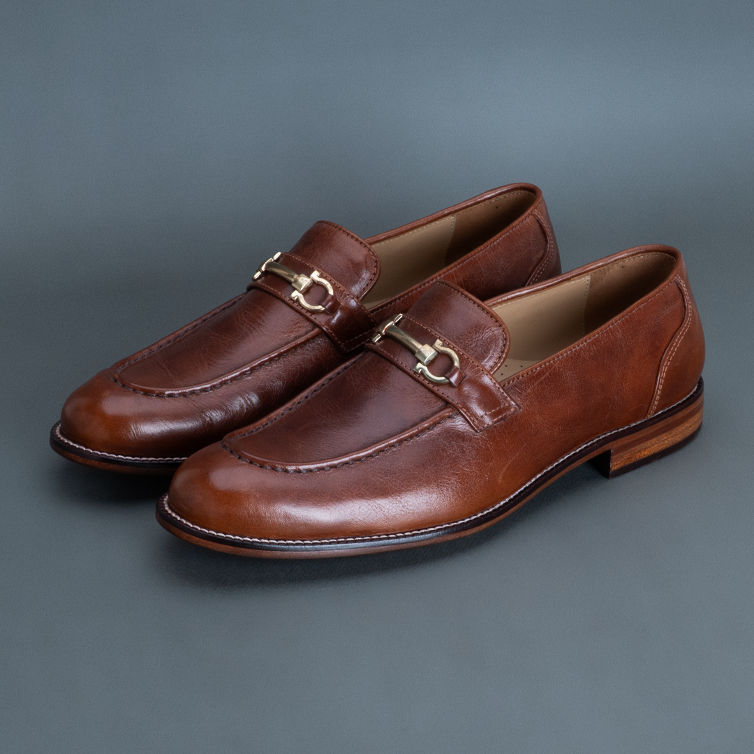 Cub Horsebit Loafer – Dark Tan
