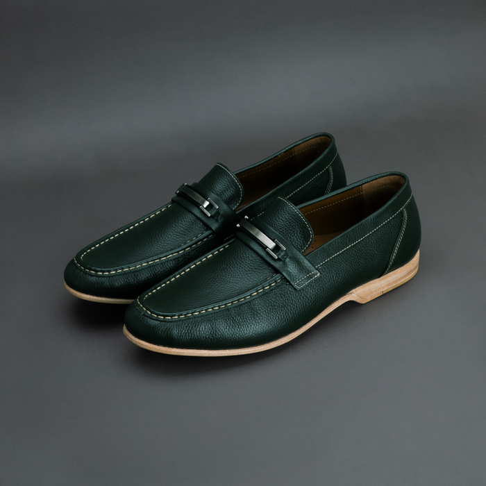 Fang Horsebit Loafer – Green