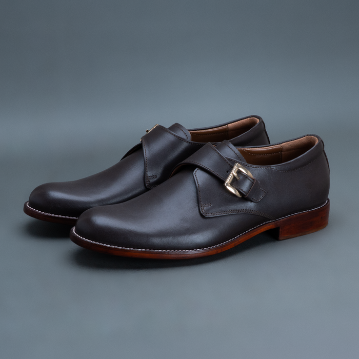 Alpha Single Strap Monk – Brown