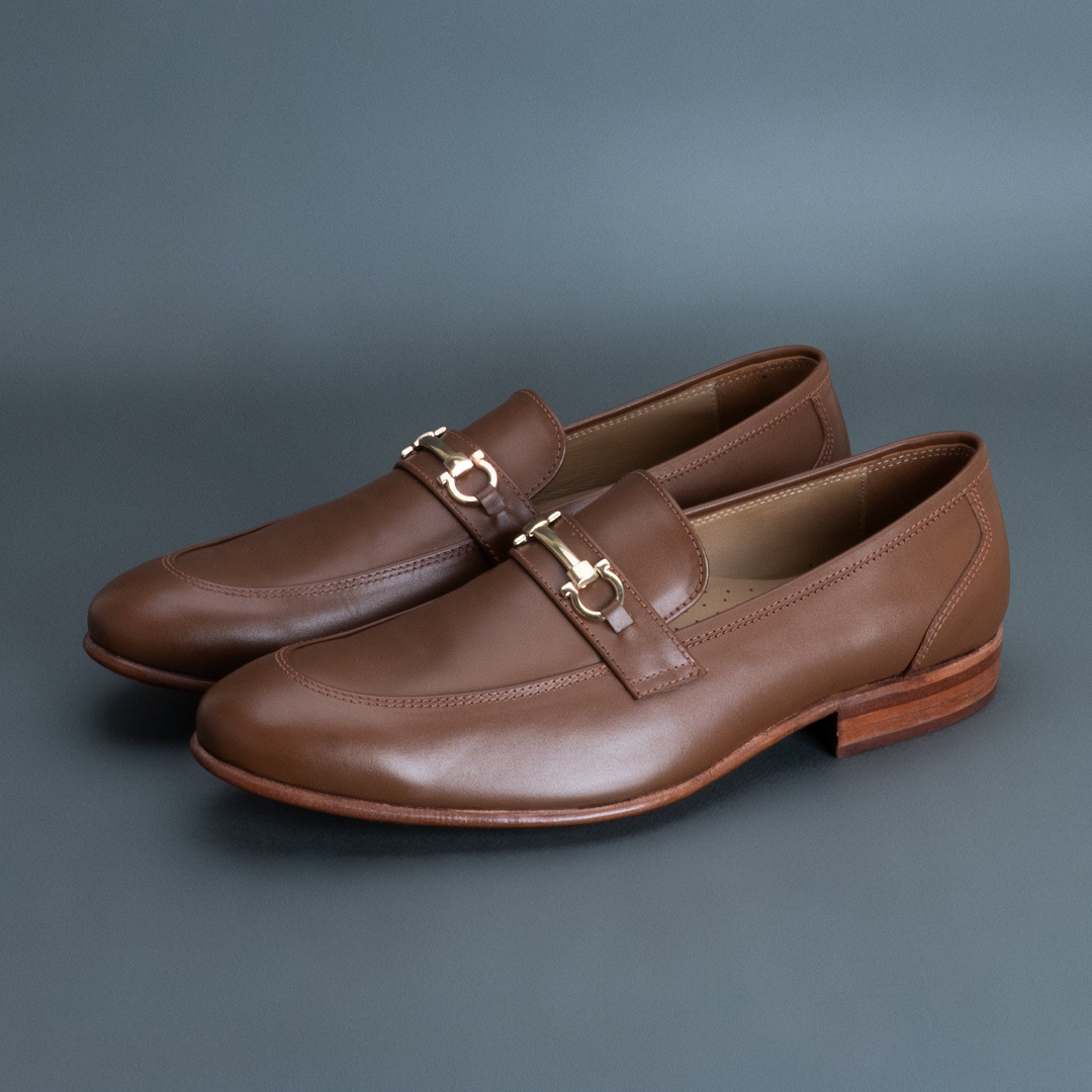 Cub Horsebit Loafer – Dark Tan