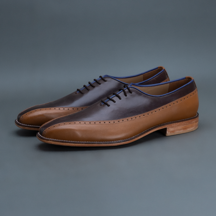Alpha Oxford – Tan & Brown