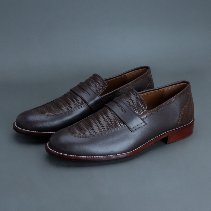 Alpha Penny Loafer – Brown