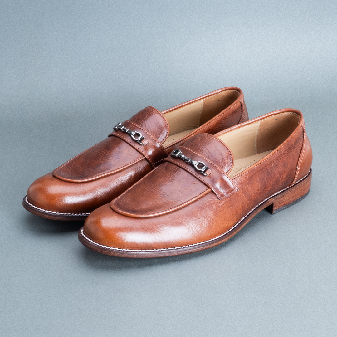 Cub Horsebit Loafer – Dark Tan