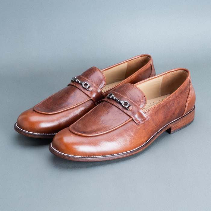 Cub Horsebit Loafer – Dark Tan