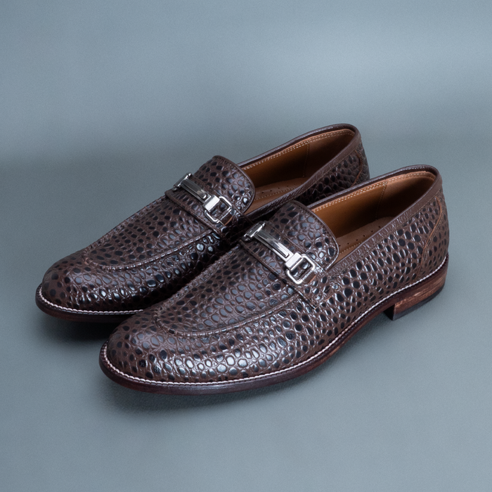 Fang Horsebit Loafer – Brown