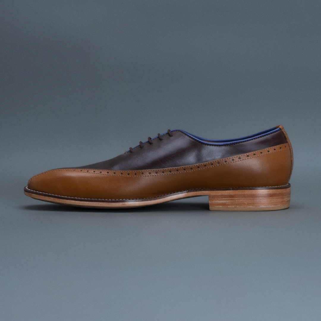 Alpha Oxford – Tan & Brown