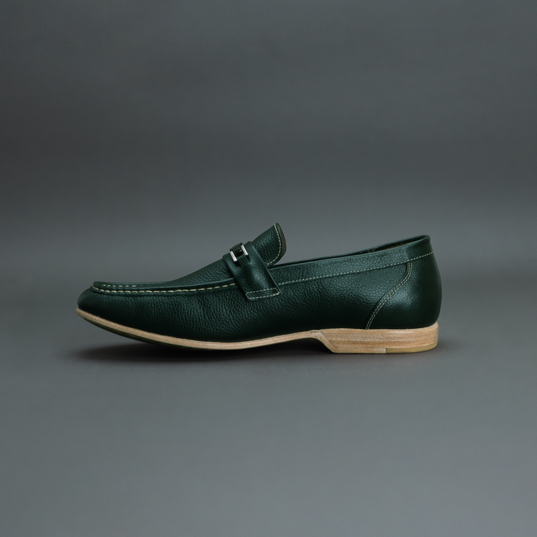 Fang Horsebit Loafer – Green