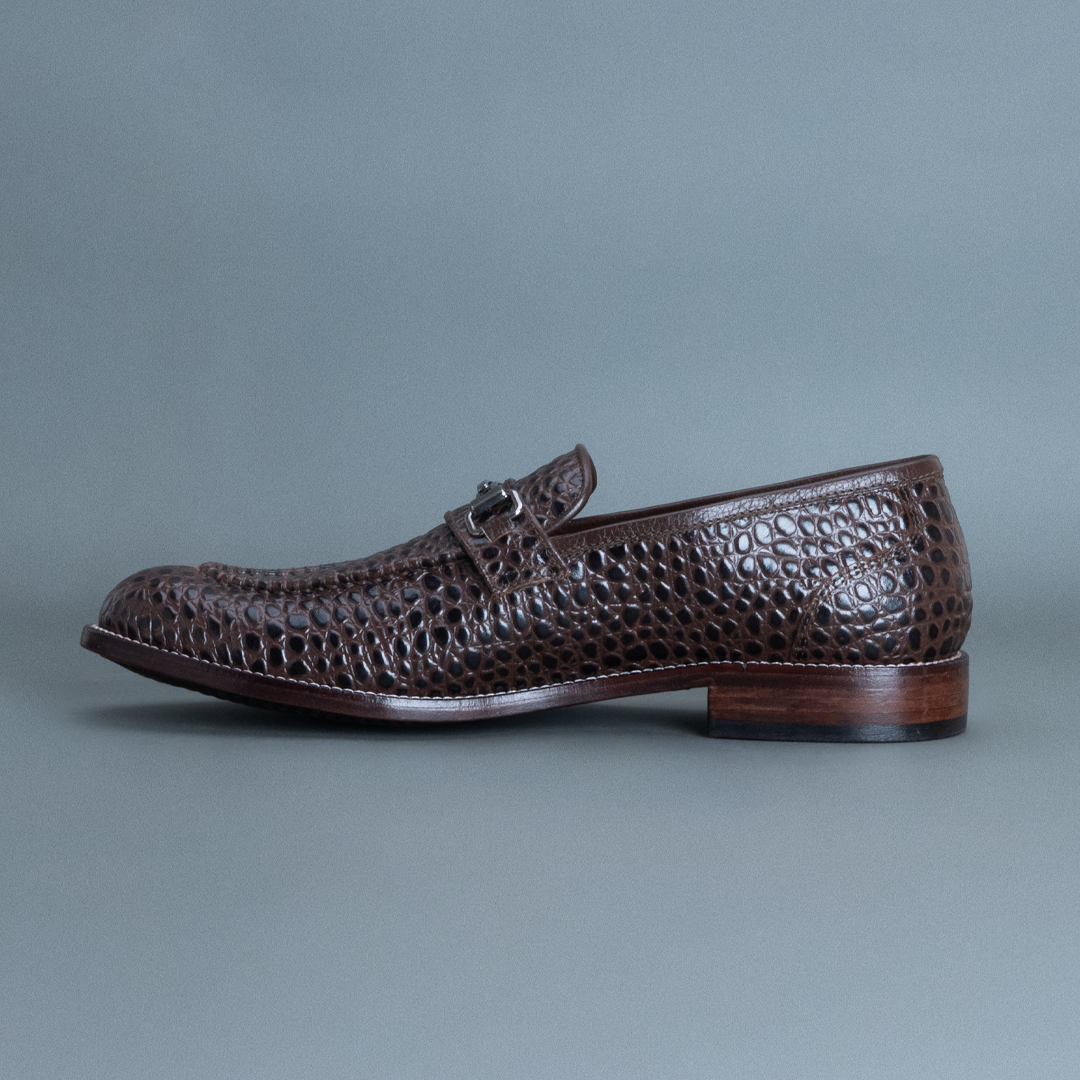Fang Horsebit Loafer – Brown