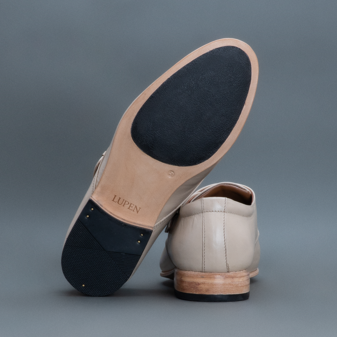 Alpha Single Strap Monk – Beige