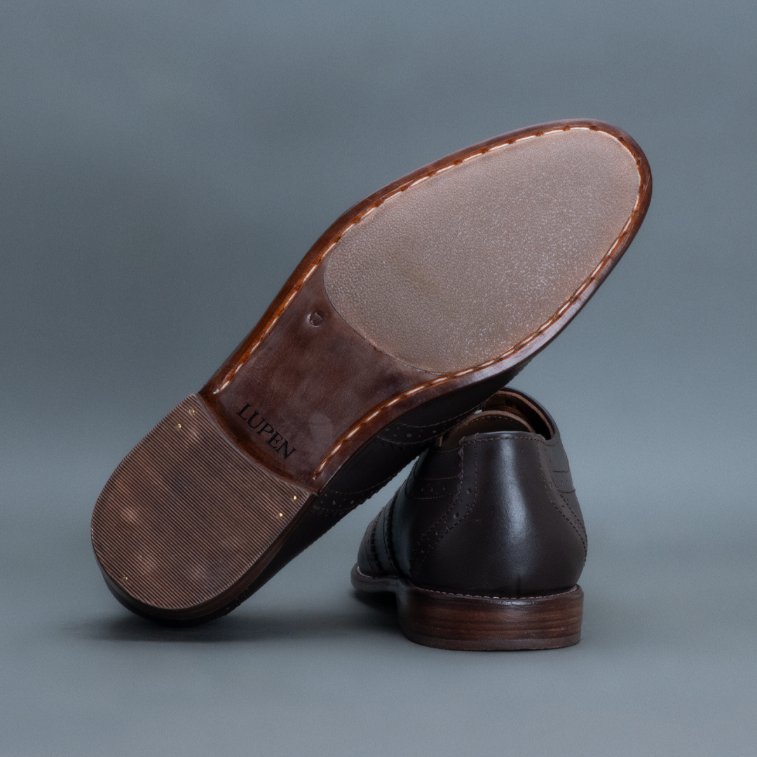 Howl Wingtip Brogue Oxford – Dark Brown