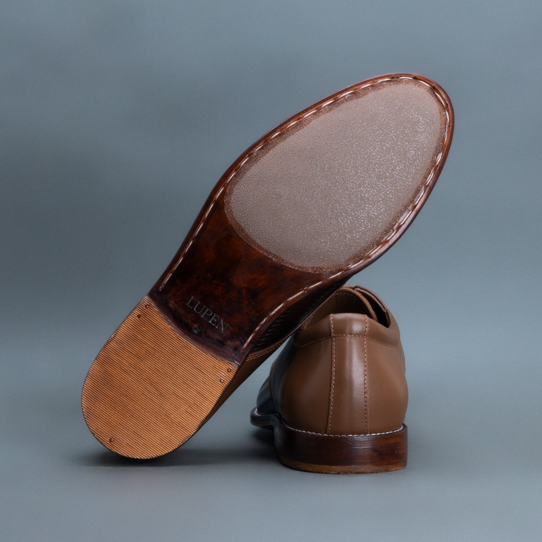 Alpha Derby – Brown & Dark Tan