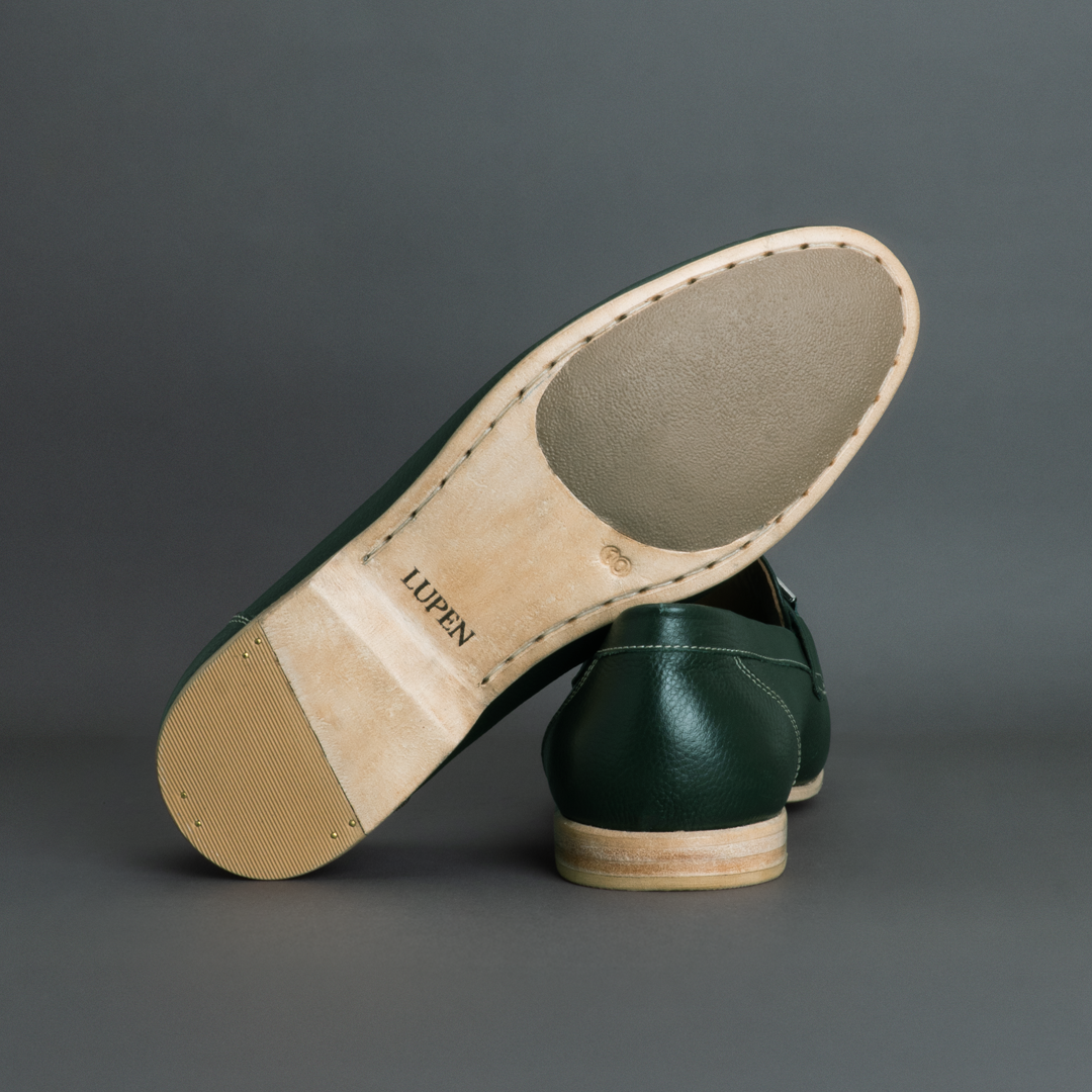 Fang Horsebit Loafer – Green