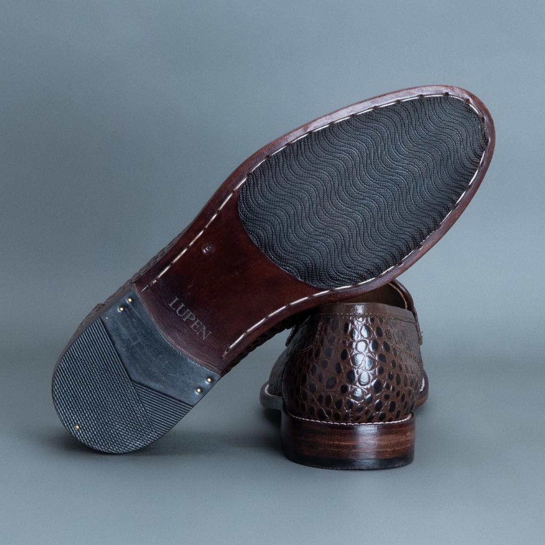 Fang Horsebit Loafer – Brown