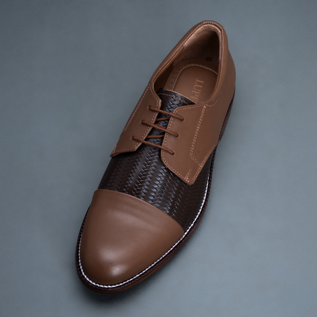Alpha Derby – Brown & Dark Tan
