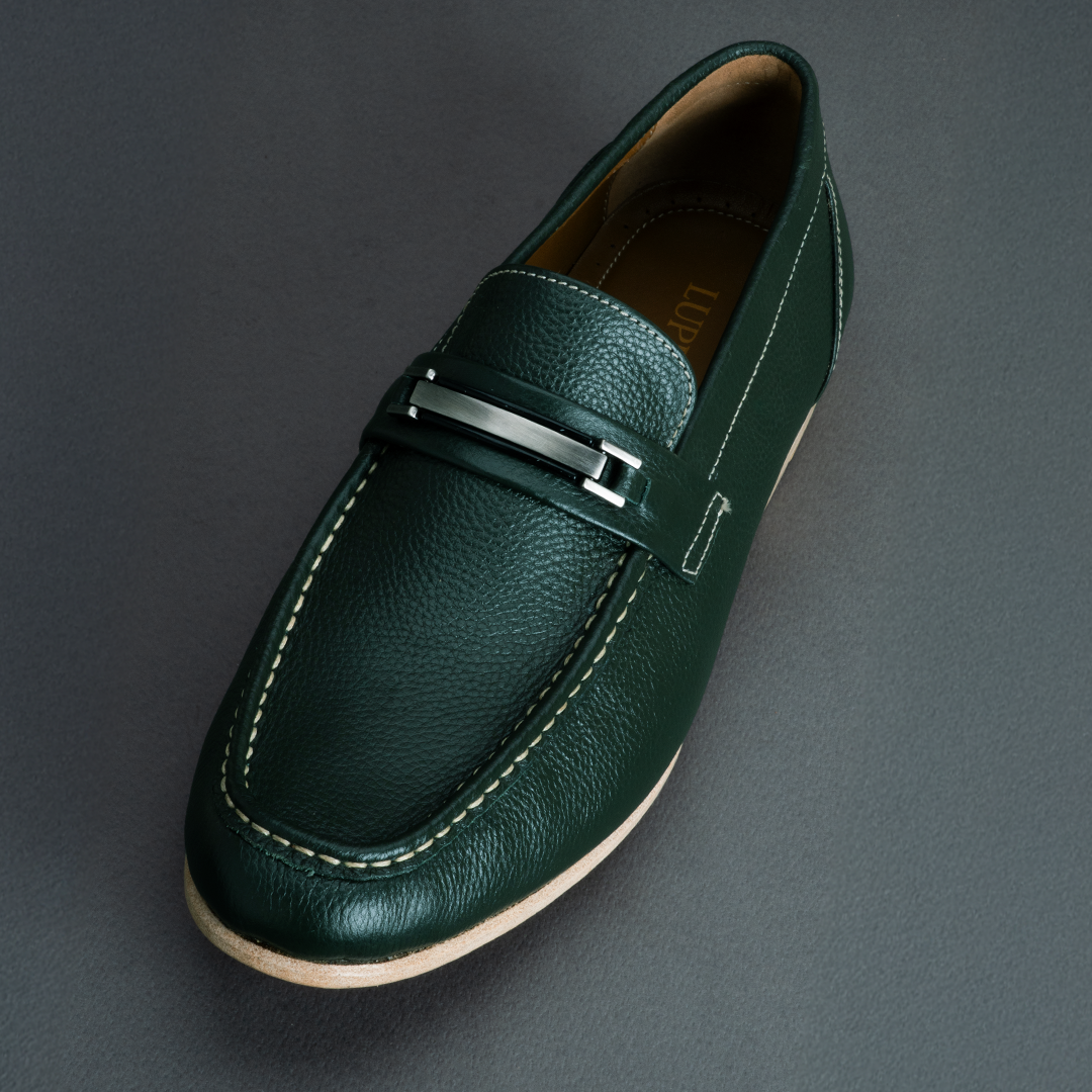 Fang Horsebit Loafer – Green
