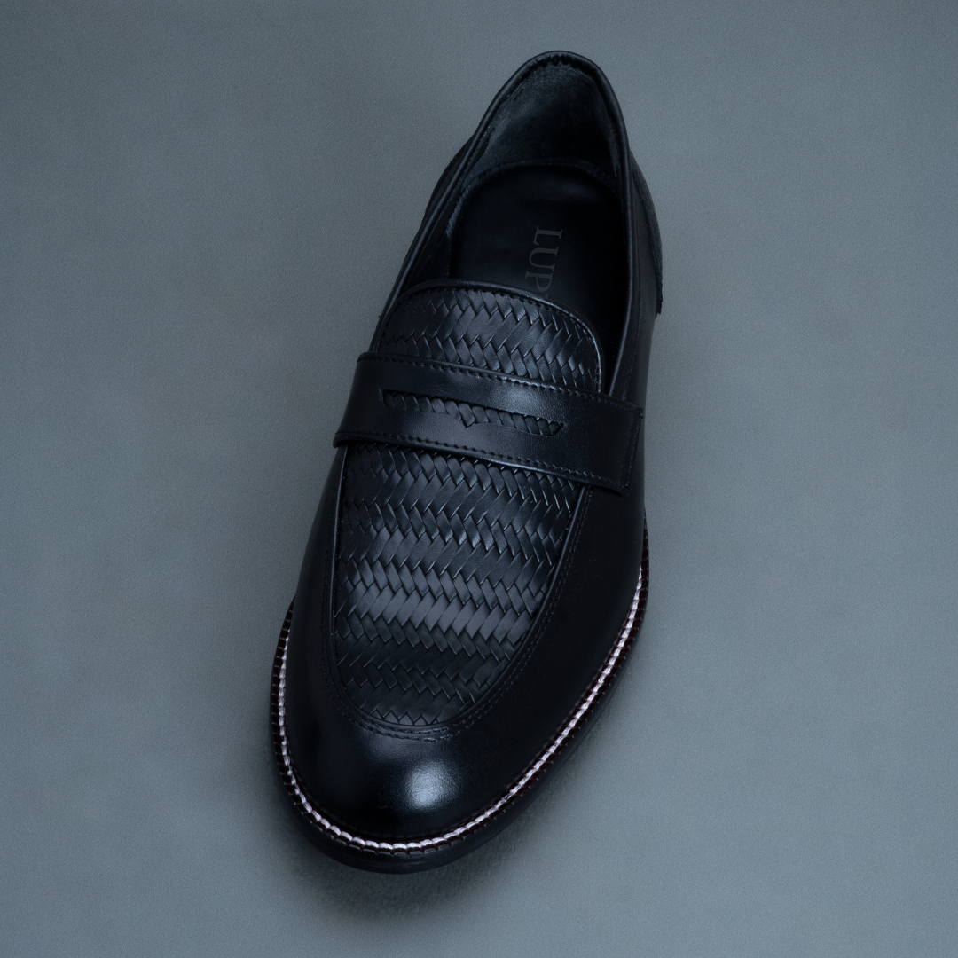 Alpha Penny Loafer – Black