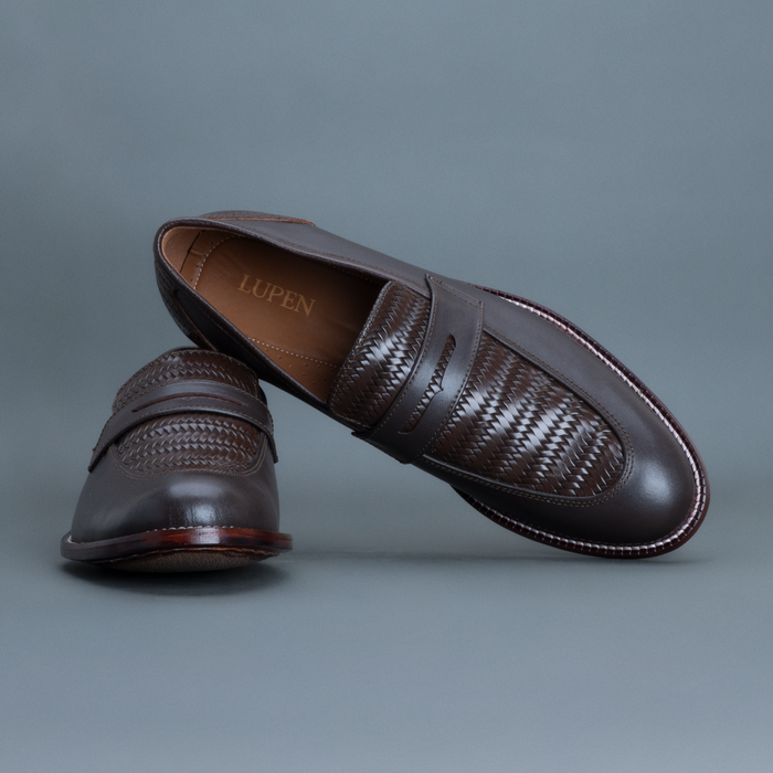 Alpha Penny Loafer – Brown