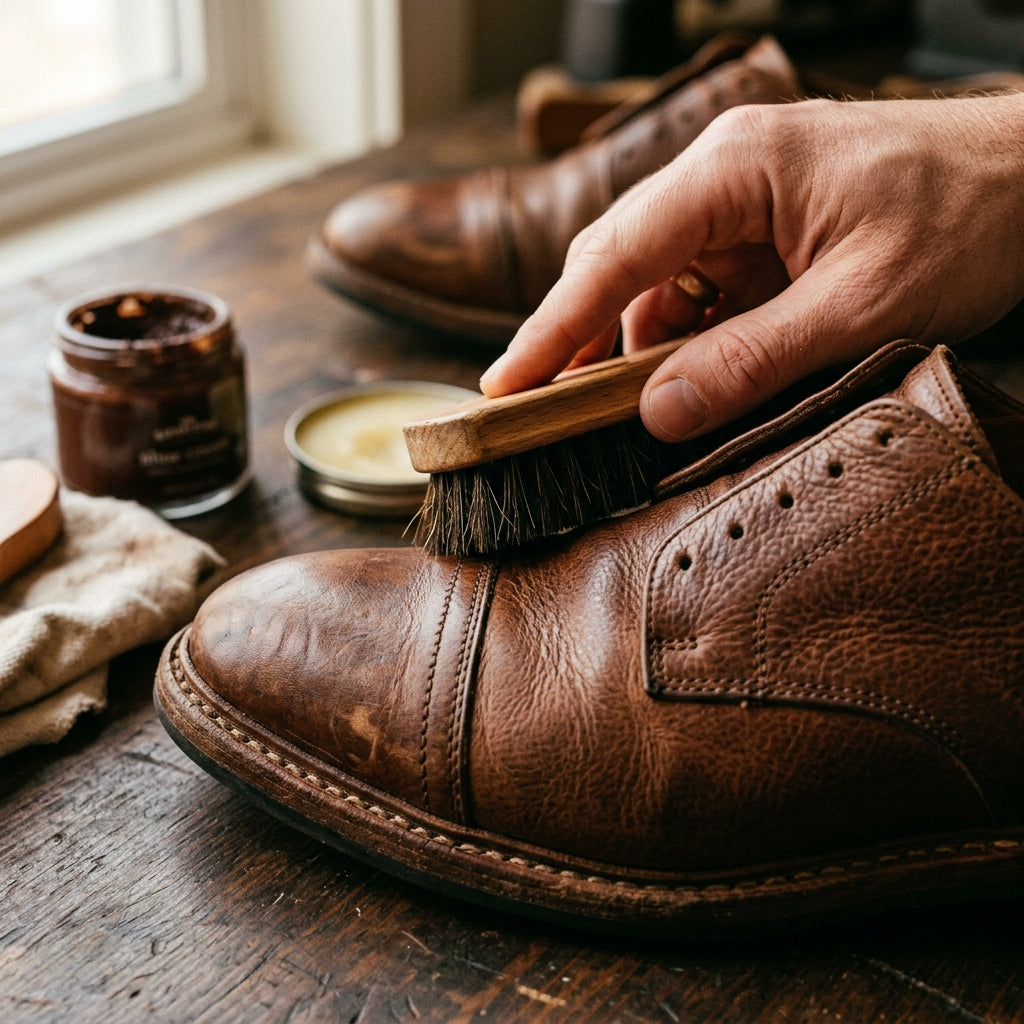 Brown Oxfords
